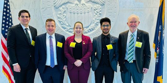 Queens College Fed Challenge team photo