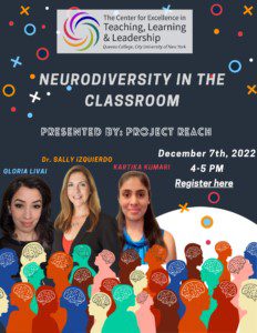 Neurodiversity in the classroom flyer