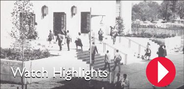 Queens College Quad in 1950s watch Highlights