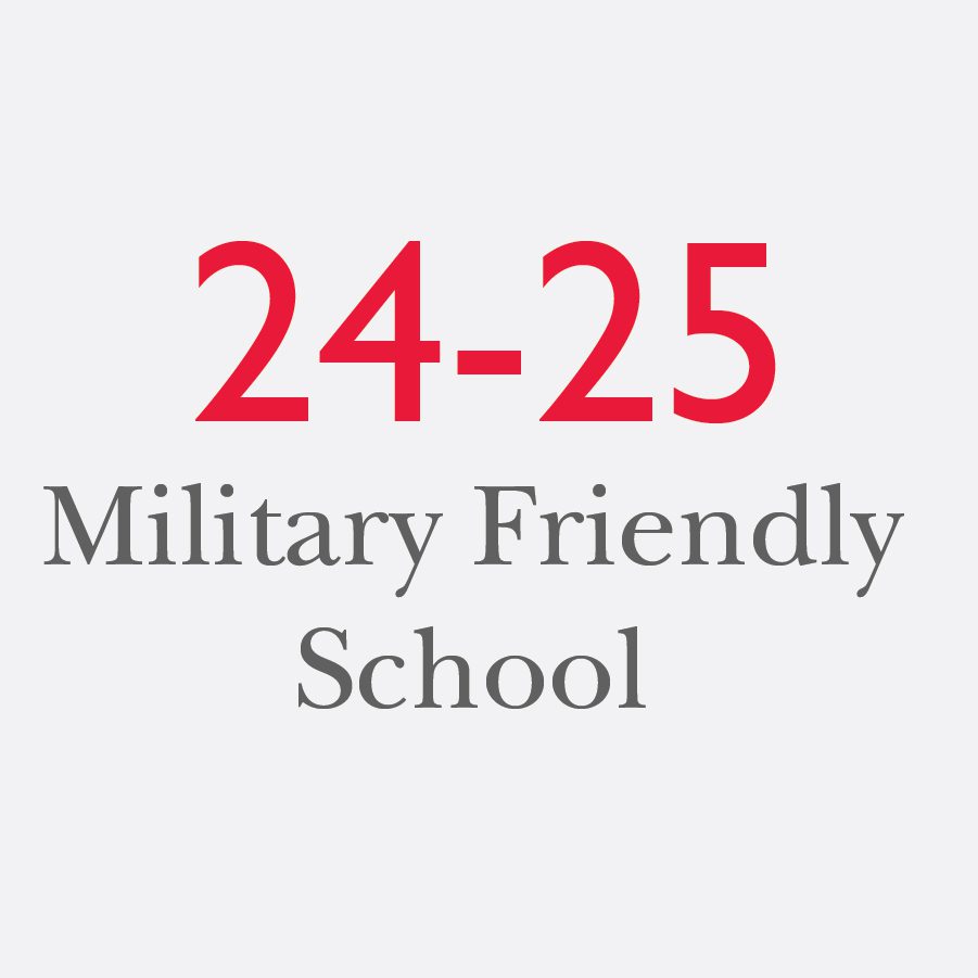 24-25 military friendly school